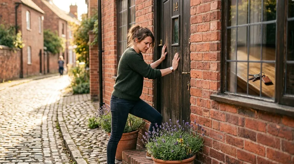what to do if your locked out of your house in lichfield